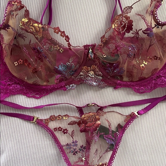 Honey Birdette rare Whitney Rainbow bra - Picture 3 of 13